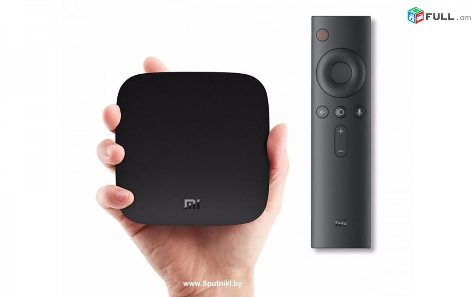 Xiaomi Mi TV Box HDR + Bluetooth + Goggle assistant and Voice control support SMART