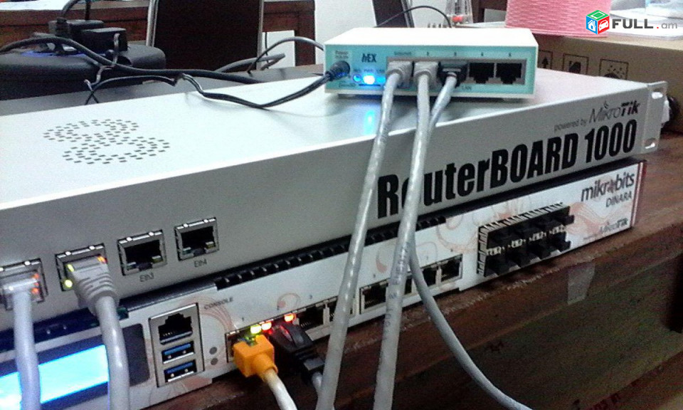 MikroTik RB750Gr3 Routerboard hEX series ցանցային պրոֆեսիոնալ գիգաբիթ Switch 5 port свитч порт