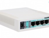 MikroTik hEX PoE RB260GS Routerboard SwOS 1+4 PoE Switch 5 port свитч порт