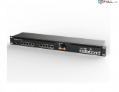 MikroTik Routerboard RB2011UiAS-RM 1U rackmount, 5xEthernet, 5xGigabit Ethernet, USB, LCD, PoE out on port 10