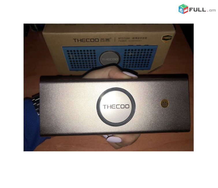 THECOO BTD708K динамик Bluetooth, Bluetooth Speaker դինամիկ Բարձրախոս