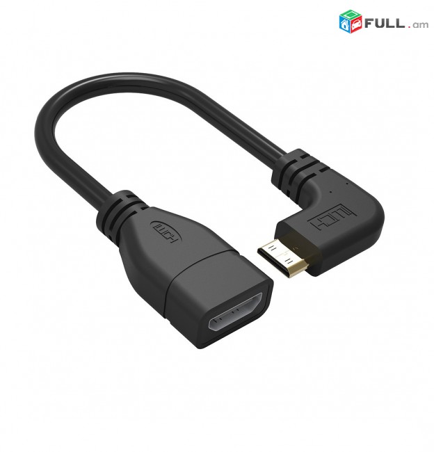 5in Micro HDMI to HDMI Adapter 4K Угловой переходник кабель 90 градусов