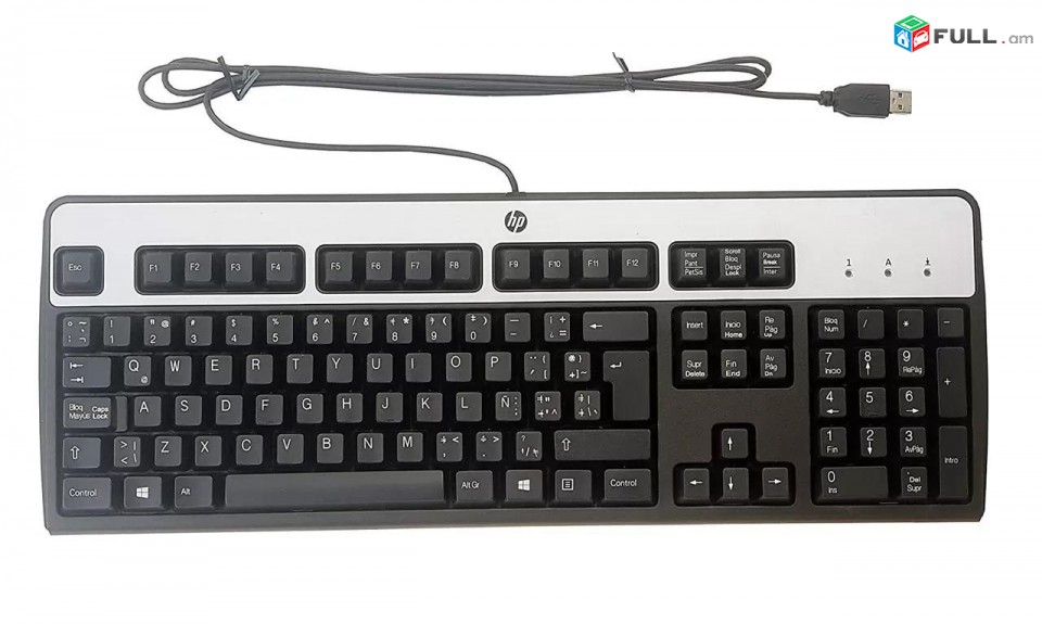 HP KU-0316 keyboard լարով ստեղնաշար, клавиатура
