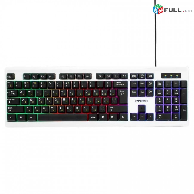 Klaviatura LED Light keyboard Gk-110L клавиатура - Ստեղնաշար klaviatura