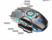 Professional հովացվող խաղային մկնիկ Zerodate G22 Cooling fan gaming mouse мышь
