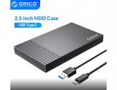 ORICO 3.1 Type-C 2.5 inch Type-C HDD Enclosure Box SSD external hard disk Արտաքին case իրան корпус