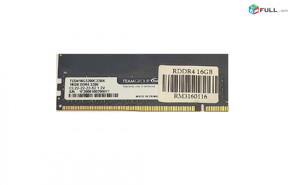 PC RAM DDR4 16GB 3200 mhz Օպերատիվ հիշողություն Оперативная память Memory for Gaming