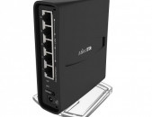 MIKROTIK RouterBOARD hAP ac2 Tower Беспроводная точка доступа ցանցային պրոֆեսիոնալ Wi Fi սարք