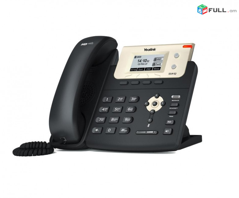 VoIP-телефон Yealink SIP-T21P E2 այփի ինտերնետ հեռախոս IP phone