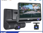 3 CAMERA E-Ace CAR DVR Full HD մեքենայի ռեգիստրատոր կամերա տեսախցի