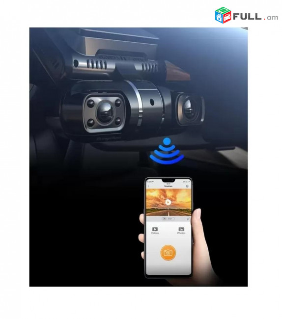 Range Tour B80 4K 2160P Wi-Fi GPS ADAS տեսախցիկ Автомобильный видеорегистратор taxi Professional 4K DVR CAR