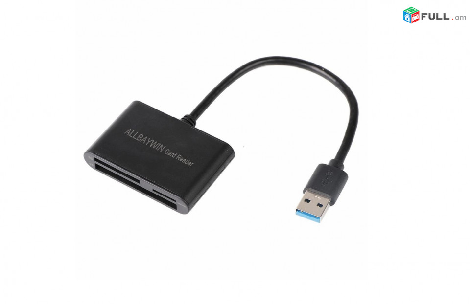 Card Reader 3in1 S USB 3.1 Card Reader քարտ CF / SD / TF Micro SD / Micro Card ադապտեր