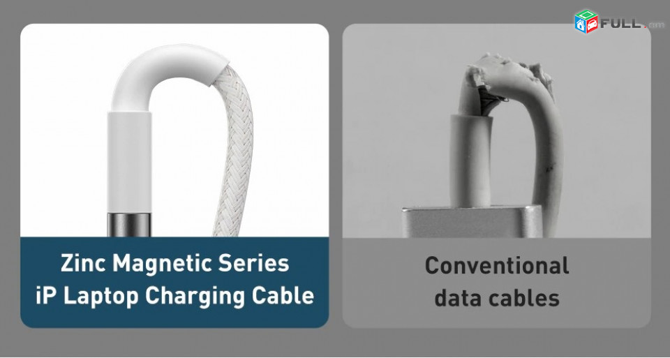 Baseus - Apple MagSafe 2 to USB Type-C cable մալուխ Кабель-адаптер питания power supply macbook pro Mag Safe 