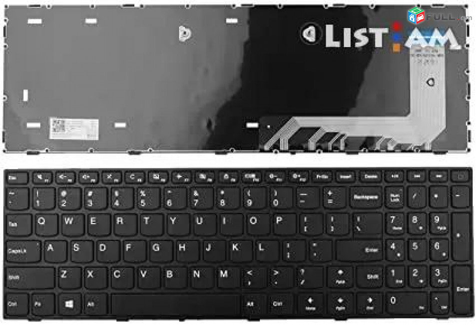 Lenovo ideapad 110-15isk 17ACL 17IKB 17isk 17is - նոթբուքի ստեղնաշար клавиатура Keyboard