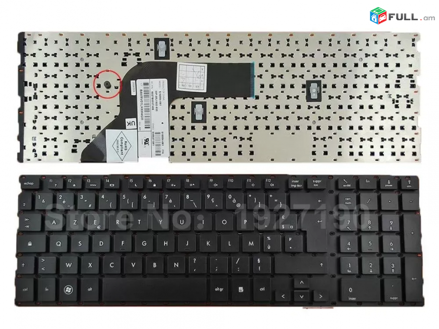 HP ProBook 4510 4510s 4515s 4710s 4750s Laptop US Keyboard ստեղնաշար клавиатура