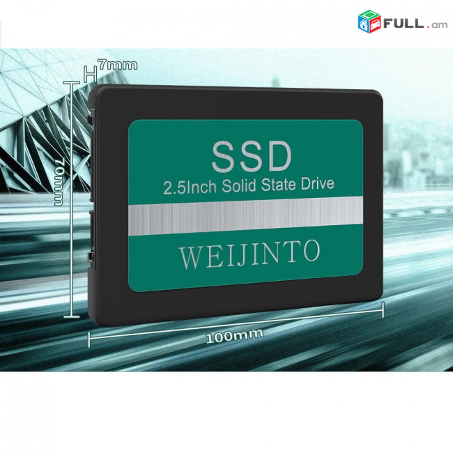 SSD 250GB WS-250GB Weijinto  solid state drive жесткий диск կոշտ սկավառակ 250ГБ 250ԳԲ