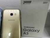 Samsung Galaxy A3 2017 gold 16gb tupov, idealakan vichak, aparik texum 0%