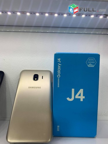 Samsung galaxy J4 gold, 16gb tupov, idealakan vichak, aparik texum 0% kanxavchar