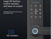 Էլեկտրոնային թվային փական / բռնակ Смарт-ключ замок Wi-Fi, Tuya с кодом доступа, отпечатком пальца