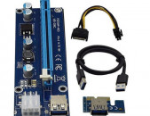 USB3.0 PCI Express 1x to 16x Адаптер Riser Card