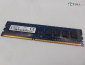 DDR3 4gb PC3 Ram Memory OZU 1333 - 1600 mhz 