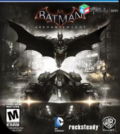 Playstation 4 Խեղեր Ps 4 Ps 3 Լիցենզիոննի ու երաշխիքով Օրիգինալ փաթեթով Batman: 