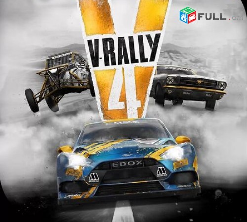 Playstation 4 Խեղեր Ps 4 Ps 3 Լիցենզիոննի ու երաշխիքով Օրիգինալ փաթեթով V-Rally 