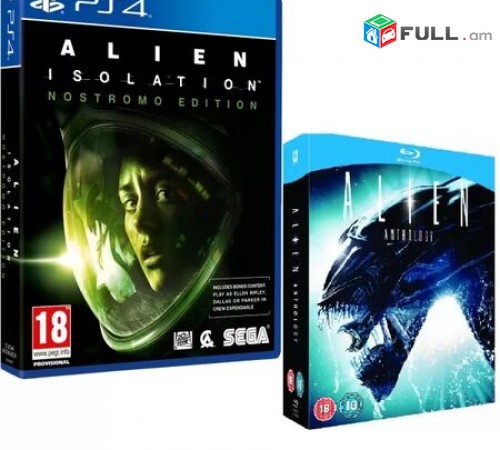 Ps4 Խեղեր Playstation4 Ps3 Ps 4 Լիցենզիոննի ու երաշխիքով Օրիգինալ փեթեթ Alien: I
