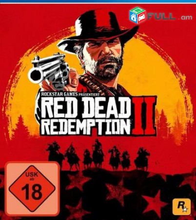 Ps4 Խեղեր Playstation4 Ps3 Լիցենզիոննի ու երաշխիքով Օրիգինալ փեթեթով Red Dead Re