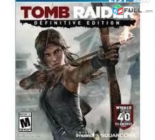 Ps4 Խեղեր Playstation4 Ps3 Լիցենզիոննի ու երաշխիքով Օրիգինալ փեթեթով Tomb Raider