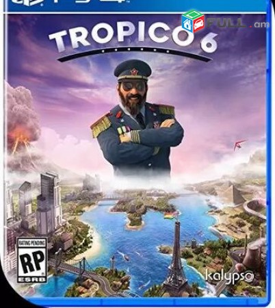 Playstation 4 Խեղեր Ps 4 Ps 3 Լիցենզիոննի ու երաշխիքով Օրիգինալ փաթեթով Tropico 