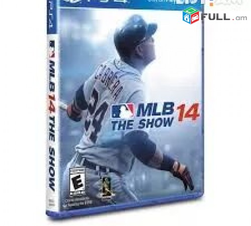 Ps4 Խեղեր Playstation4 Ps3 Ps 4 Լիցենզիոննի ու երաշխիքով Օրիգինալ փաթեթ MLB 14: 
