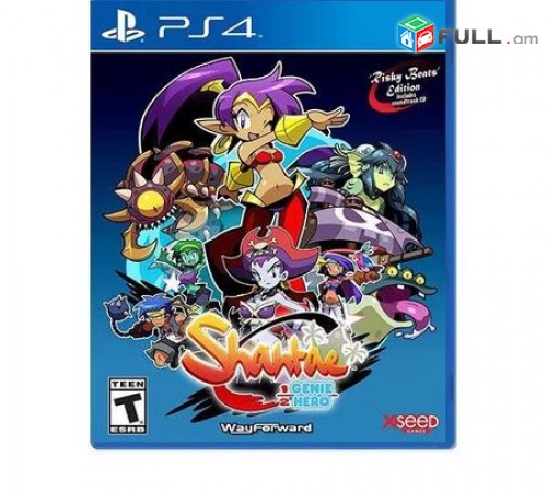 Ps4 Խեղեր Playstation4 Ps3 Լիցենզիոննի ու երաշխիքով Օրիգինալ փեթեթով Shantae: Ha