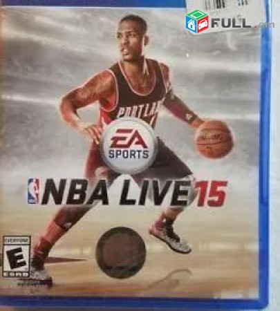 Ps4 Խեղեր Playstation4 Ps3 Լիցենզիոննի ու երաշխիքով Օրիգինալ փեթեթով NBA Live 15