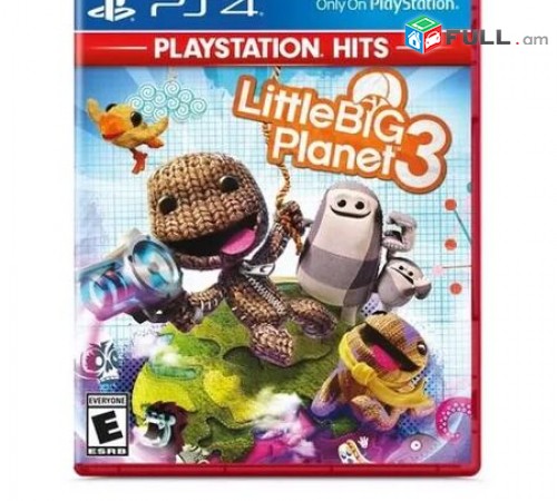 Ps4 Խեղեր Playstation4 Ps3 Լիցենզիոննի ու երաշխիքով Օրիգինալ փեթեթով LittleBigPl