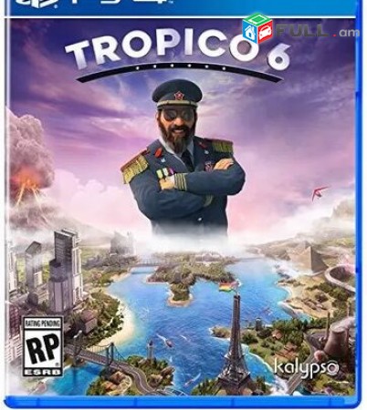 Ps4 Խեղեր Playstation4 Ps3 Լիցենզիոննի ու երաշխիքով Օրիգինալ փեթեթով Tropico 6