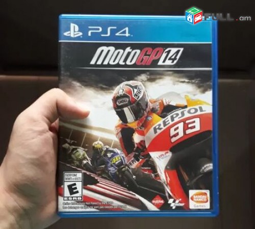 Playstation 4 Խեղեր Ps 4 Ps 3 Լիցենզիոննի ու երաշխիքով Օրիգինալ փաթեթով MotoGP 1