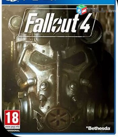 Playstation 4 Խեղեր Ps 4 Ps 3 Լիցենզիոննի ու երաշխիքով Օրիգինալ փաթեթով Fallout 