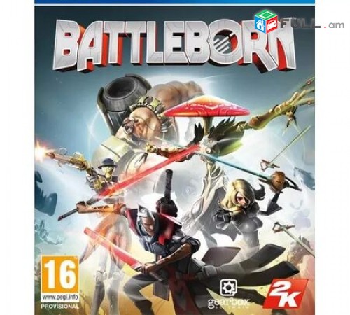 Ps4 Խեղեր Playstation4 Ps3 Լիցենզիոննի ու երաշխիքով Օրիգինալ փեթեթով Battleborn
