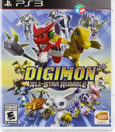 Ps4 Խեղեր Playstation4 Ps3 Ps 4 Լիցենզիոննի ու երաշխիքով Օրիգինալ փեթեթ Digimon