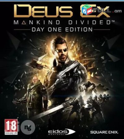Ps4 Խեղեր Playstation4 Ps3 Ps 4 Լիցենզիոննի ու երաշխիքով Օրիգինալ փեթեթ Deus Ex: