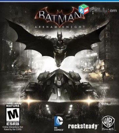 Ps4 Խեղեր Playstation4 Ps3 Լիցենզիոննի ու երաշխիքով Օրիգինալ փեթեթով Batman: Ark