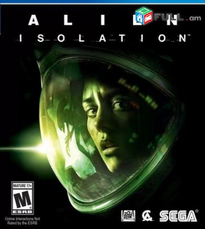 Ps4 Խեղեր Playstation4 Ps3 Լիցենզիոննի ու երաշխիքով Օրիգինալ փեթեթով Alien: Isol
