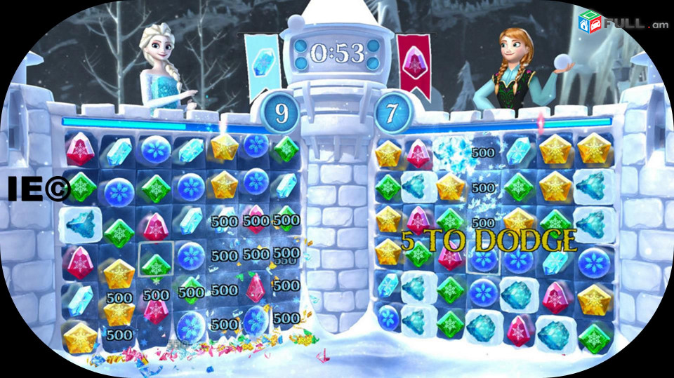 Ps 5 Playstation5 Ps4 Playstation 4 Ps3 Sony Xաղեր  	Ц	Frozen Free Fall  Snowball Fight	Icon Edition