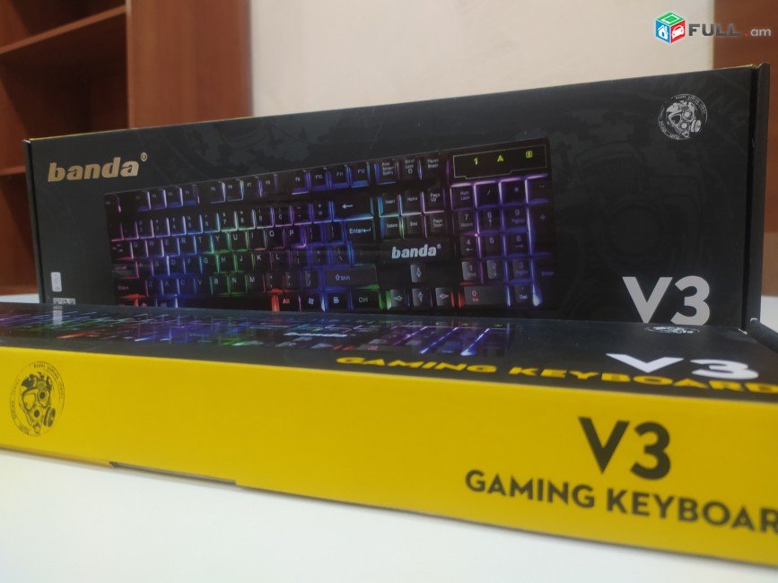 Klav / klaviatura / gaming keyboard / keyboard Banda V3 luyserov RGB