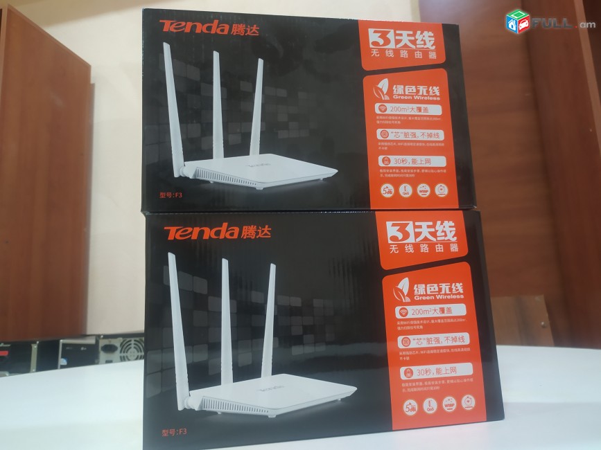 wi fi router / tenda f3 / wi-fi / Tenda F3 / 3 antena 