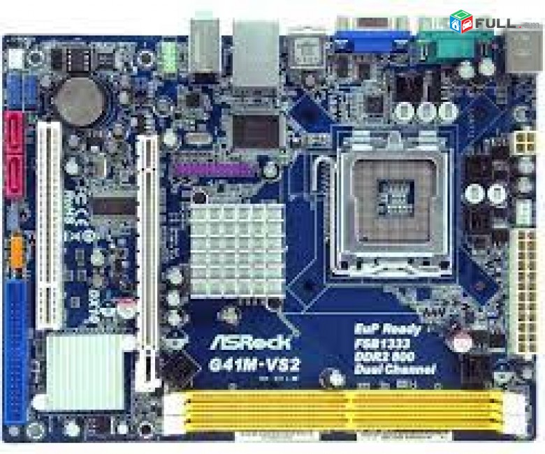 Materinka / mayr plata / motherboard / 775socket G41 / G41M-VS2 Asrock