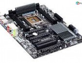 Motherboard Gigabyte 2011socket + Cpu i7 3820 + ram ddr4 16gb + cooler master cooling system