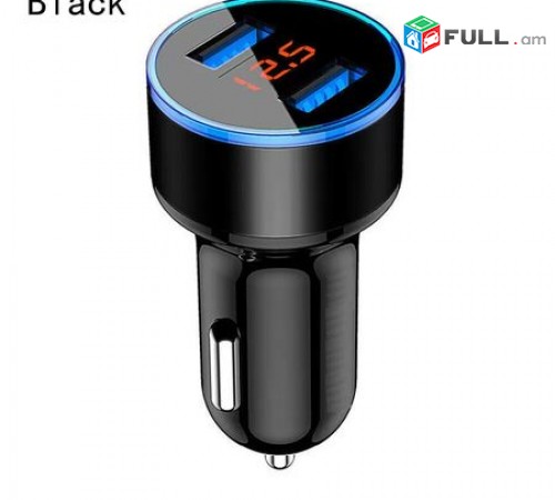 Meqenayi Dual USB Traynik Fast Charger 5V 3.1A LED Display