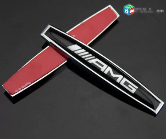 Amg emblem AMG Edition Mercedesi Metaxakan Emblem (2 հատ) (Նորույթ)